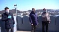 Над вежею львівської Ратуші урочисто підняли національний прапор