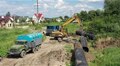 Заміна аварійної ділянки водопроводу (відео з дрону)