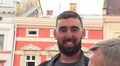 До Львова завітав Ніко Амірґулашвілі, котрий пішки йде з Вільнюса до Тбілісі