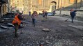 Львівські двірники прибирали місто після російських прильотів до 01:00 год