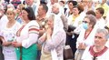 Біля пам’ятника Т. Шевченку капела «Дударик» заспівала Акафіст до Пресвятої Богородиці