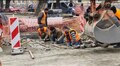 На вул. Замарстинівській тривають ремонтні роботи