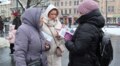 У Львові провели вуличну акцію «Крок за кроком», аби пройти шляхом постраждалої людини