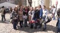 На пл Ринок відбувся флеш-моб з парасольками - за мир