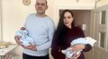 Передчасно народжених двійнят, які першими з’явилися на світ цього року у Львові, виписали з лікарні