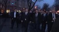 Делегація на чолі з Президентом проїхалась львівським електробусом