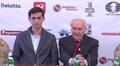 Перший хід у третій партії зробили І.Юхновський і А.Рабець