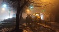 На вулиці Грінченка ремонтують водопровід: на розі вул. Грінченка-Творча працює водовоз