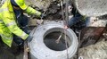 На вул. Промисловій відремонтували каналізаційний колектор та збудували нові випускові колодязі