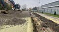На вул. Бескидській вже облаштовують дорожню основу і завершують прокладання нових інженерних мереж