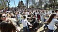 На Великдень Шевченківський гай у Львові відвідали 24 тисячі людей (відео)
