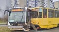 На Вернадського зіткнулися трамвай № 8 і автобус № 53 — без постраждалих