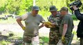 З Пагорба Слави демонтували другу вхідну колону: на якому етапі ексгумація радянських поховань