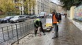 Біля госпіталю на вул. Личаківській розпочали облаштовувати доступну зупинку