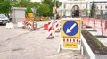 Триває завершальний етап реконструкції пл. Двірцева: облаштовують сквер та фонтан