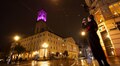 Львівську ратушу підсвітили рожевим на підтримку жінок, які борються з раком молочної залози (фото)