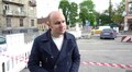 На пл. Двірцева облаштовують сквер: частина площі перекрита