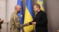 Андрій Садовий нагородив Героя України Івана Голішевського Золотим гербом міста
