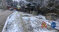 На трамвайній зупинці «Личаківський цвинтар» проводять роботи з пониження платформи