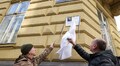 У Львові встановили пам’ятну таблицю Костю Левицькому