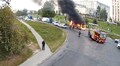 Пожежу в автобусі оперативно ліквідували, ніхто з людей не постраждав (відео)