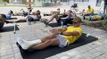 Новий вид терапії: пацієнти центру НЕЗЛАМНІ займалися йогою на свіжому повітрі