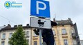 У Львові ознаковують паркомісця для автівок батьків із немовлятами