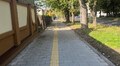На вул. Виговського відремонтували частину тротуару та зупинку громадського транспорту