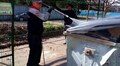 Миття і дезінфекція контейнерів: у Львові перевізники побутових відходів прибирають свої майданчики