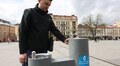 У центральній частині Львова поступово відновлюють роботу фонтани (відео)