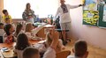 У Львові перший урок у школі провів військовослужбовець, що втратив ногу на війні (відео)