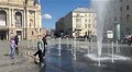 У Львові ввімкнули фонтан на центральній площі міста біля Оперного театру