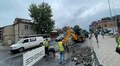 На частині вул. Личаківська ліквідовують просідання на дорожньому покритті: можливі незручності для проїзду транспорту