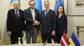 До Львова з першим офіційним візитом приїхав новий Посол Латвійської Республіки в Україні