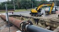 Через дощ роботи на вул. Науковій продовжили: тролейбус № 22 ще чотири дні курсуватиме зі змінами