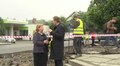 На вул. Петлюри ремонтують тротуар