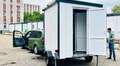 У львівському училищі створили мобільний санітарний комплекс для військових