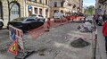 На вул. Словацького відремонтували 320 м2 дорожнього покриття і облаштували велосмугу