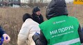 Після вмовлянь жінку, яка жила у наметі поблизу ТЦ Victoria Gardens, соцпрацівники нарешті переконали поїхати у притулок