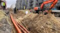 Ремонт вул. Залізничної: оновлюють інженерні мережі і вже розпочали облаштовувати дорожню основу