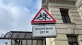У Львові з'явилися нетипові знаки із силуетами дітей з інвалідністю