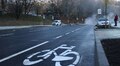 На вул. Волоській на незадіяній смузі для громадського транспорту облаштують велоінфраструктуру та впорядкують паркування