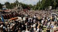Похорон Ірини Фаріон: на Личаківському кладовищі у Львові зібралось кілька тисяч людей (фото, відео)