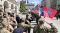 На День міста у центрі Львова замайоріли прапори військових та оборонних сил України