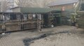 На вул. Грінченка, 2а горів майданчик для відходів: причини з’ясовує поліція