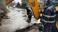 На вул. Кобилиці прокладають новий водопровід: від завтра частину дороги закриють для проїзду авто