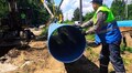 Львівводоканал завершує оновлення частини найаварійнішого водогону поблизу села Бартатів