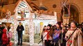 На площі Ринок у Львові відкрили різдвяну шопку