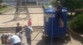 Львівводоканал допомагає розвозити питну воду мешканцям у Марганці на Дніпропетровщині