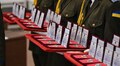 У День Соборності у Львові 28 захисників посмертно нагородили «Почесним знаком Святого Юрія» (фото)